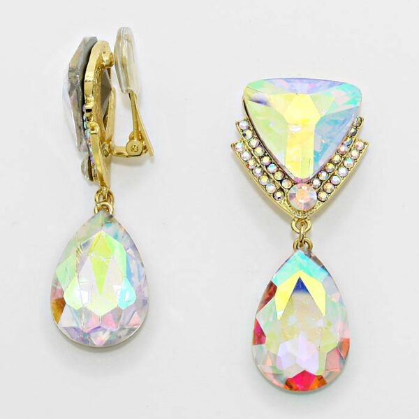 DT6012G Clip On Earrings