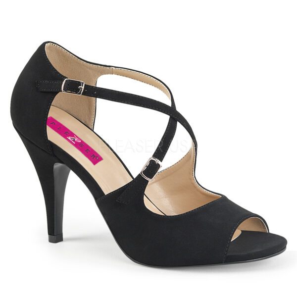 Michelle black heels for men and crossdressers