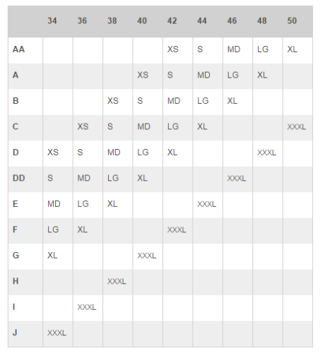 aphrodite-size-chart