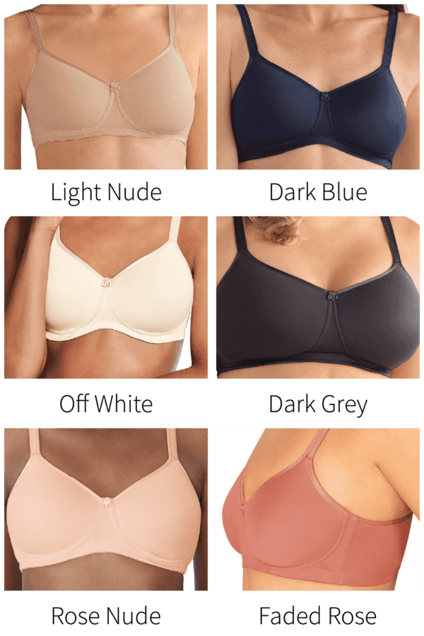 Amoena® Mara T-Shirt Bra Dark Grey