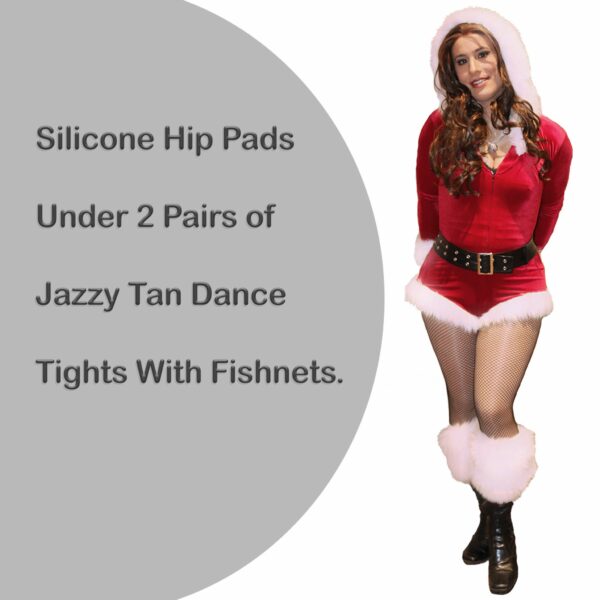 Crossdresser Silicone Hip Pads by DressTech, Size: REGULAR, Length