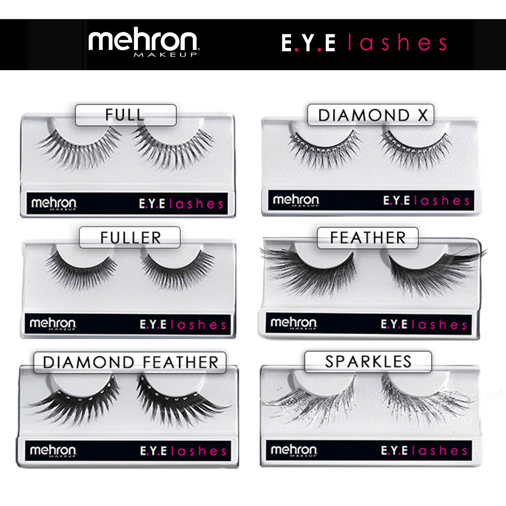 Mehron False Lashes