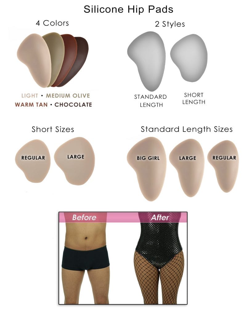 Silicone Hip Pads, Soft and Realistic Shapewear, Removable and Enhanced  Beauty Hip Lifter, Standard Length of Women Silicone Hip Pad,S : :  Health & Personal Care