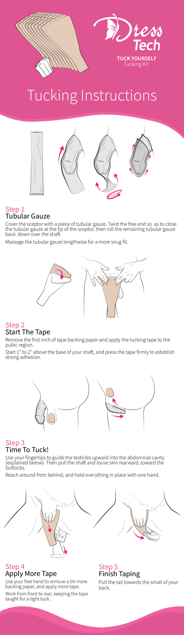 How To Tuck For Drag DressTech Crossdresser Store