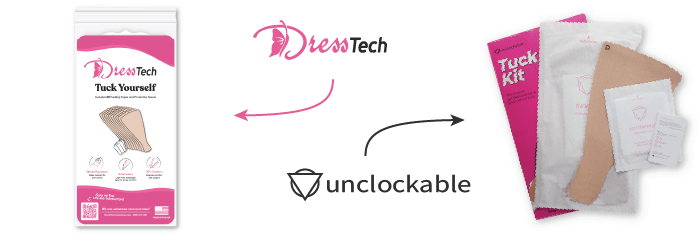 Unclockable Tucking Kit vs DressTech Tucking Tapes – Which is Best? –  DressTech Store