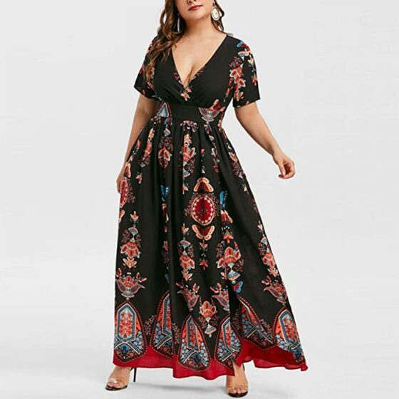 Printed Butterfly Dress DressTech Store